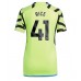 Arsenal Declan Rice #41 Voetbalkleding Uitshirt Dames 2023-24 Korte Mouwen